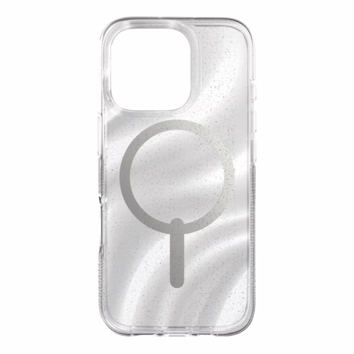 Zagg รุ่น Milan Snap - เคส iPhone 16 Pro - สี Swirl Glitter