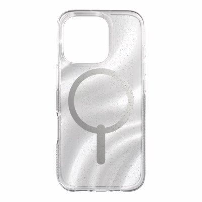 Zagg รุ่น Milan Snap - เคส iPhone 16 Pro Max - สี Swirl Glitter