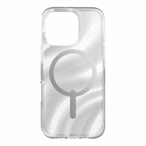 Zagg รุ่น Milan Snap - เคส iPhone 16 Pro Max - สี Swirl Glitter