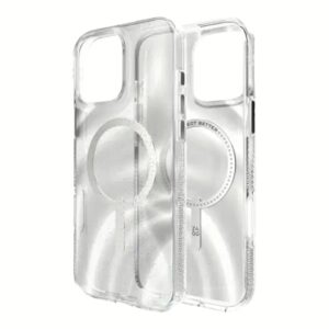 Zagg รุ่น Milan Snap - เคส iPhone 16 Pro Max - สี Swirl Glitter 16 Zagg รุ่น Milan Snap - เคส iPhone 16 Pro Max - สี Swirl Glitter