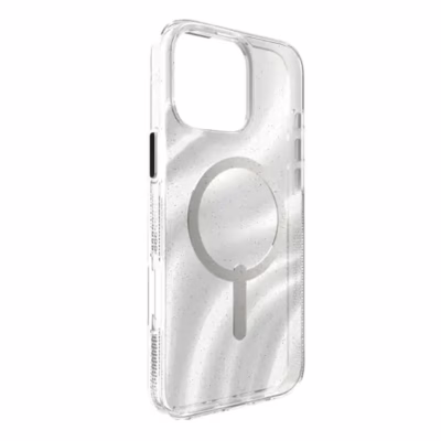 Zagg รุ่น Milan Snap - เคส iPhone 16 Pro Max - สี Swirl Glitter