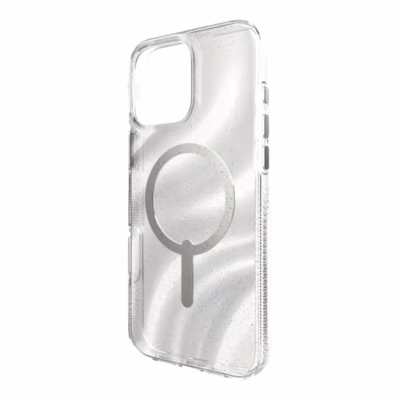 Zagg รุ่น Milan Snap - เคส iPhone 16 Pro Max - สี Swirl Glitter
