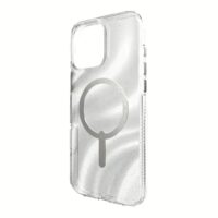 Zagg รุ่น Milan Snap - เคส iPhone 16 Pro Max - สี Swirl Glitter