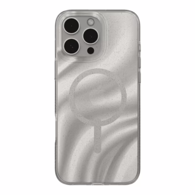 Zagg รุ่น Milan Snap - เคส iPhone 16 Pro Max - สี Swirl Glitter