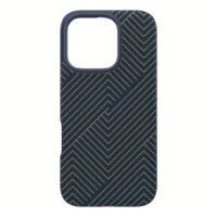Zagg รุ่น London Snap - เคส iPhone 16 Pro Max - สี Navy Gold