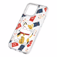 Zagg รุ่น Novelty Snap - เคส iPhone 16 Pro Max - สี Novalty Maneki-neko