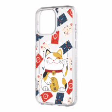 Zagg รุ่น Novelty Snap - เคส iPhone 16 Pro Max - สี Novalty Maneki-neko
