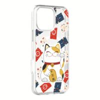 Zagg รุ่น Novelty Snap - เคส iPhone 16 Pro - สี Novalty Maneki-neko