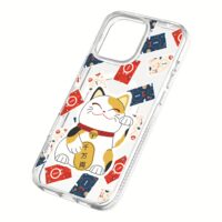 Zagg รุ่น Novelty Snap - เคส iPhone 16 Pro - สี Novalty Maneki-neko