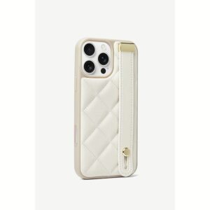 Custype รุ่น Phone Case with Wrist Band - เคส iPhone 16 Pro Max - สี Nude