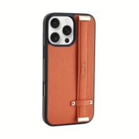 Custype รุ่น StandEase- Wrist Stand Phone Case - เคส iPhone 16 Pro - สี Orange
