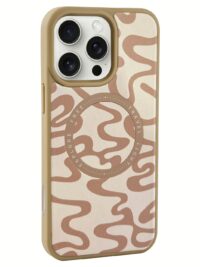 Custype รุ่น Magnetic Wireless Charging Phone Case with Printing - เคส iPhone 16 Pro Max - สี Graphic Nude