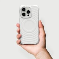 Casetify รุ่น Ripple Case - เคส iPhone 16 Pro Max - สี White