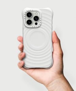 Casetify รุ่น Ripple Case - เคส iPhone 16 Pro - สี White