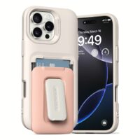 VRS รุ่น D-Wallet Orb - เคส iPhone 16 Pro Max - สี Pink Sand