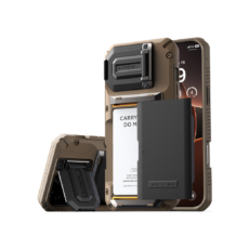 VRS รุ่น Damda Glide Duo Guard - เคส iPhone 16 Pro Max - สี Khaki