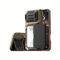VRS รุ่น Damda Glide Duo Guard - เคส iPhone 16 Pro Max - สี Khaki