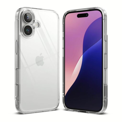 Ringke รุ่น Fusion - เคส iPhone 16 - สี Clear - Image 2