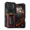 VRS รุ่น D-Wallet Origin - เคส iPhone 16 Pro Max - สี Metallic Red