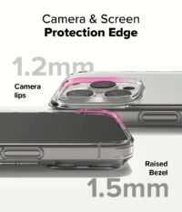 Ringke รุ่น Fusion - เคส iPhone 16 Pro Max - สี Matte Clear