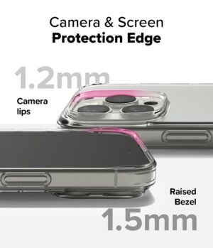 Ringke รุ่น Fusion - เคส iPhone 16 Pro Max - สี Matte Clear