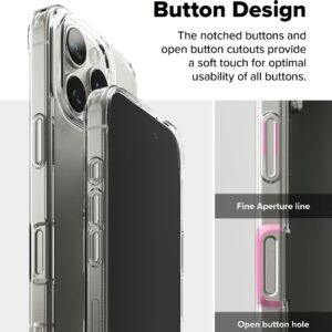 Ringke รุ่น Fusion - เคส iPhone 16 Pro Max - สี Matte Clear