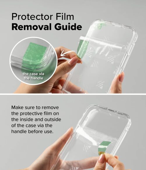 Ringke รุ่น Fusion - เคส iPhone 16 Pro Max - สี Matte Clear - Image 9