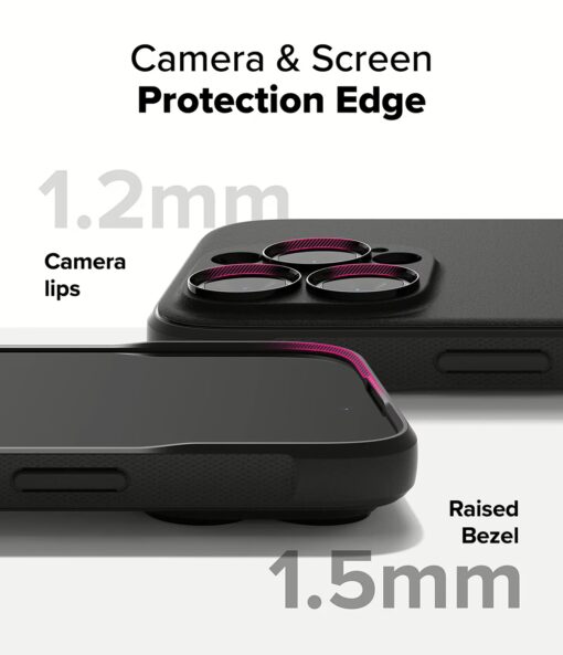 Ringke รุ่น Onyx - เคส iPhone 16 Pro Max - สี Black - Image 5