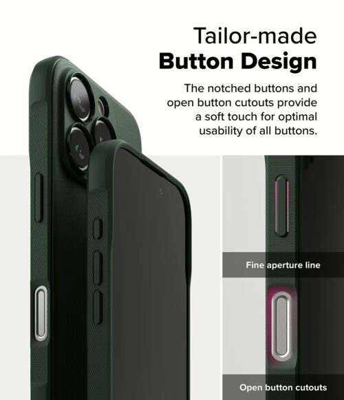 Ringke รุ่น Onyx - เคส iPhone 16 Pro Max - สี Dark Green - Image 8