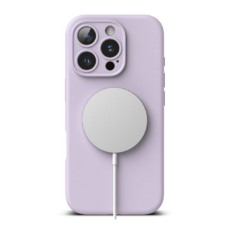 Ringke รุ่น Silicone Magnetic - เคส iPhone 16 Pro Max - สี Light Purple