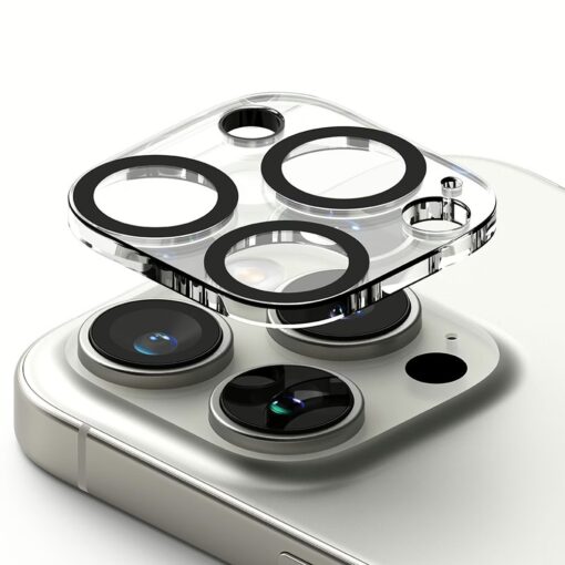 Ringke รุ่น Camera Protector Glass - กระจกเลนส์กล้อง iPhone 16 Pro / 16 Pro Max (2 แผ่น) - Image 2