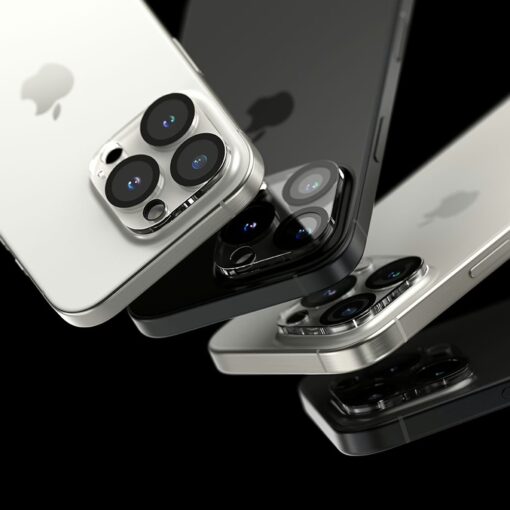 Ringke รุ่น Camera Protector Glass - กระจกเลนส์กล้อง iPhone 16 Pro / 16 Pro Max (2 แผ่น) - Image 6