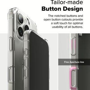 Ringke รุ่น Fusion - เคส iPhone 16 Pro - สี Matte Clear 16 Ringke รุ่น Fusion - เคส iPhone 16 Pro - สี Matte Clear