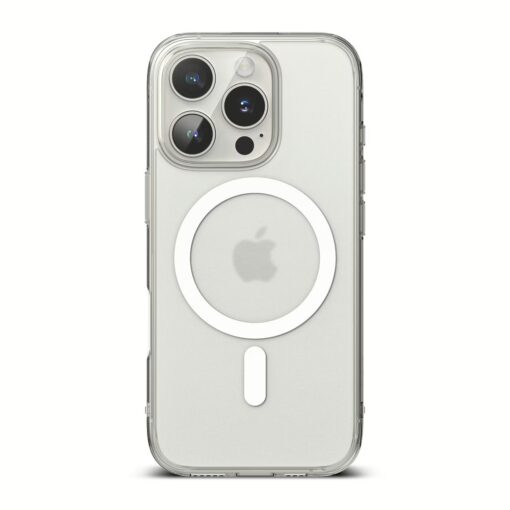 Ringke รุ่น Fusion Magnetic - เคส iPhone 16 Pro - สี Matte Clear - Image 3
