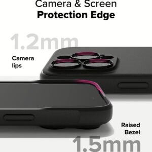 Ringke รุ่น Onyx - เคส iPhone 16 Pro - สี Black 14 Ringke รุ่น Onyx - เคส iPhone 16 Pro - สี Black