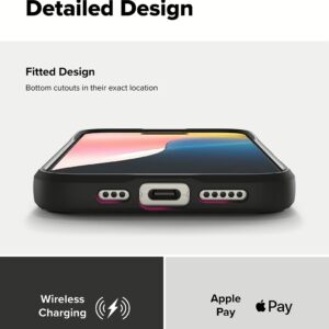 Ringke รุ่น Onyx - เคส iPhone 16 Pro - สี Black 18 Ringke รุ่น Onyx - เคส iPhone 16 Pro - สี Black