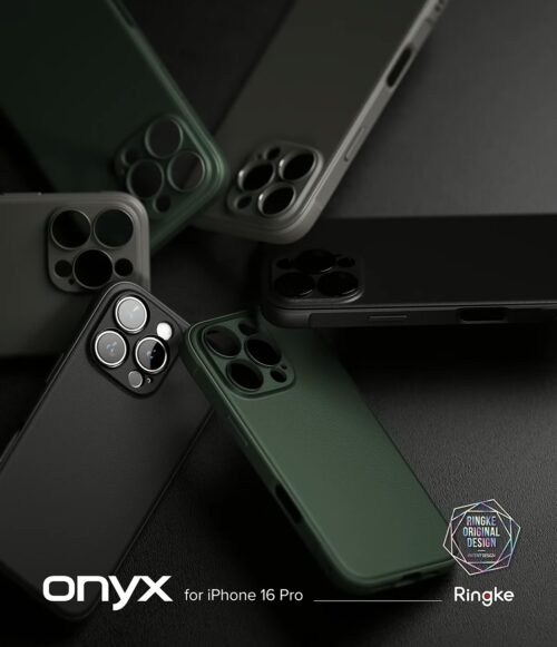 Ringke รุ่น Onyx - เคส iPhone 16 Pro - สี Dark Green - Image 2