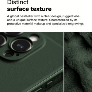 Ringke รุ่น Onyx - เคส iPhone 16 Pro - สี Dark Green 12 Ringke รุ่น Onyx - เคส iPhone 16 Pro - สี Dark Green