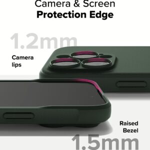 Ringke รุ่น Onyx - เคส iPhone 16 Pro - สี Dark Green 14 Ringke รุ่น Onyx - เคส iPhone 16 Pro - สี Dark Green