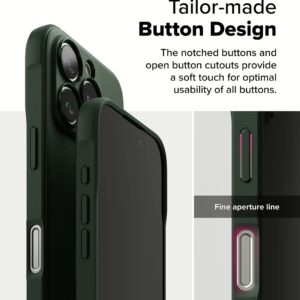 Ringke รุ่น Onyx - เคส iPhone 16 Pro - สี Dark Green 17 Ringke รุ่น Onyx - เคส iPhone 16 Pro - สี Dark Green