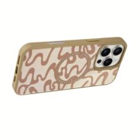 Custype รุ่น Magnetic Wireless Charging Phone Case with Printing - เคส iPhone 16 Pro Max - สี Graphic Nude