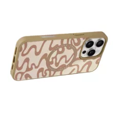 Custype รุ่น Magnetic Wireless Charging Phone Case with Printing - เคส iPhone 16 Pro Max - สี Graphic Nude