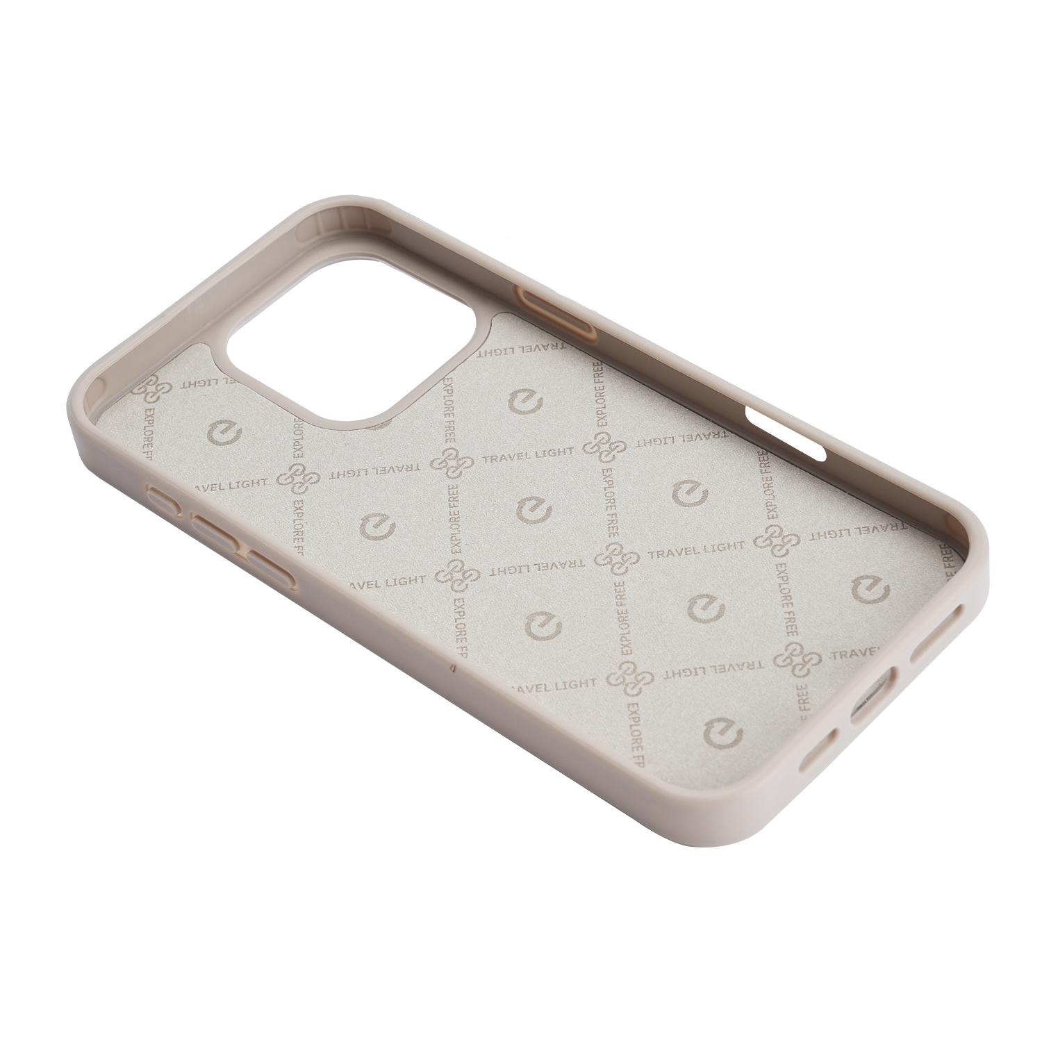 Custype รุ่น Magnetic Wireless Charging Phone Case with Single Pole stand - เคส iPhone 16 Pro - สี Beige