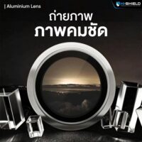 Hishield รุ่น Aluminum Lens - กระจกเลนส์กล้อง iPhone 16 Pro / 16 Pro Max