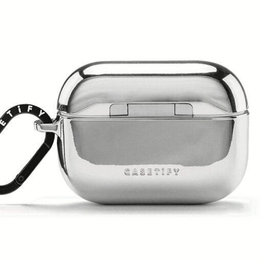 Casetify รุ่น Mirror Case - เคส Airpods Pro 2 - สี Silver - Image 3