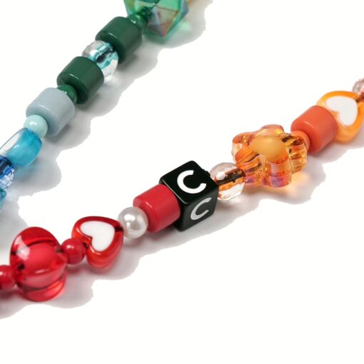 Casetify รุ่น Phone Charm - สายคล้องข้อมือ - ลาย Glossy Rainbow - Image 2