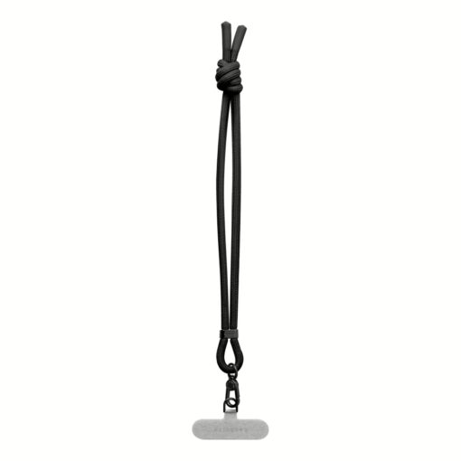 Casetify รุ่น Rope Wrist Strap with Card - สายคล้องข้อมือ - สี Black - Image 2