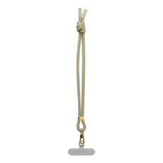Casetify รุ่น Rope Wrist Strap with Card - สายคล้องข้อมือ - สี Khaki