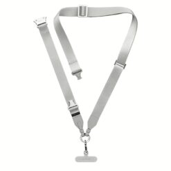 Casetify รุ่น 2-in-1 Utility Lanyard - สายคล้อง - สี Silver