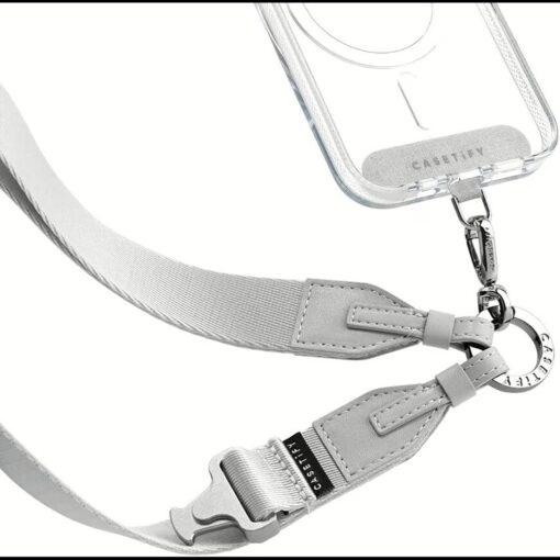Casetify รุ่น 2-in-1 Utility Lanyard - สายคล้อง - สี Silver - Image 2